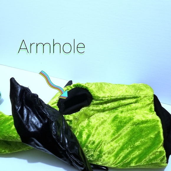 Child's Velvet Bat Costume Dress Up - Picture 3 of 3